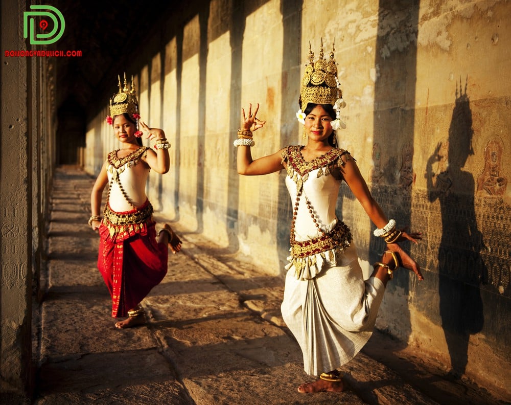 Điệu múa Aspara truyền thống Cambodia